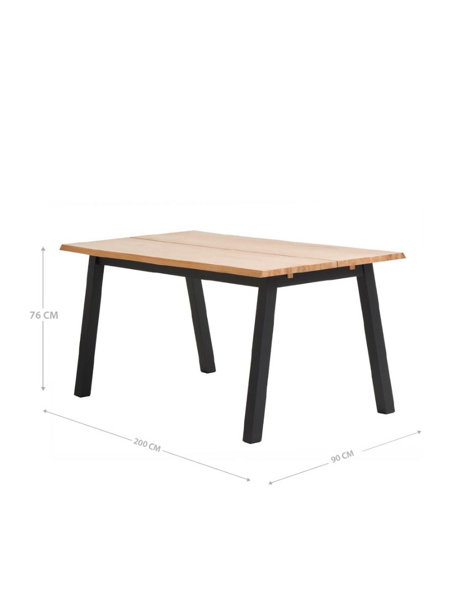 MESA DE COMEDOR SORANO NATURAL 160X90