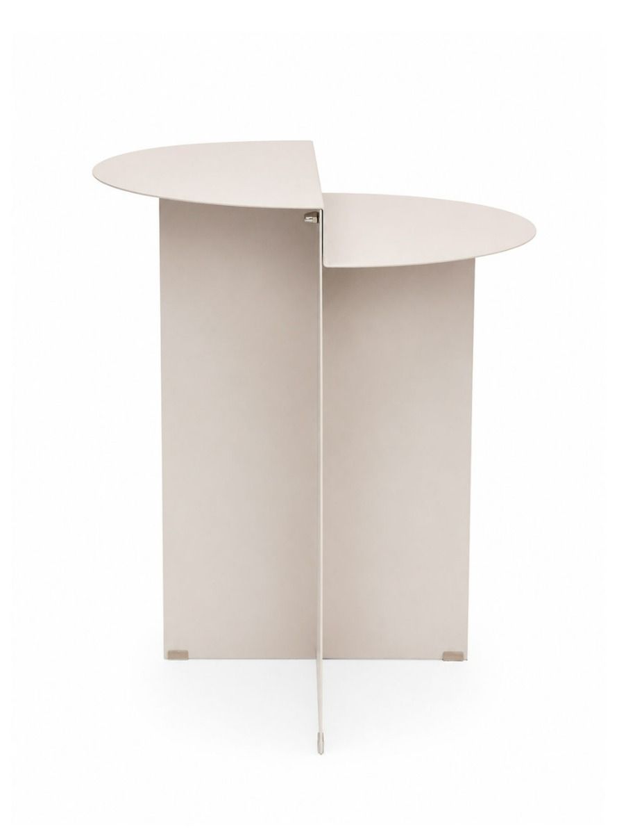 MESA LATERAL JACA OFF WHITE L