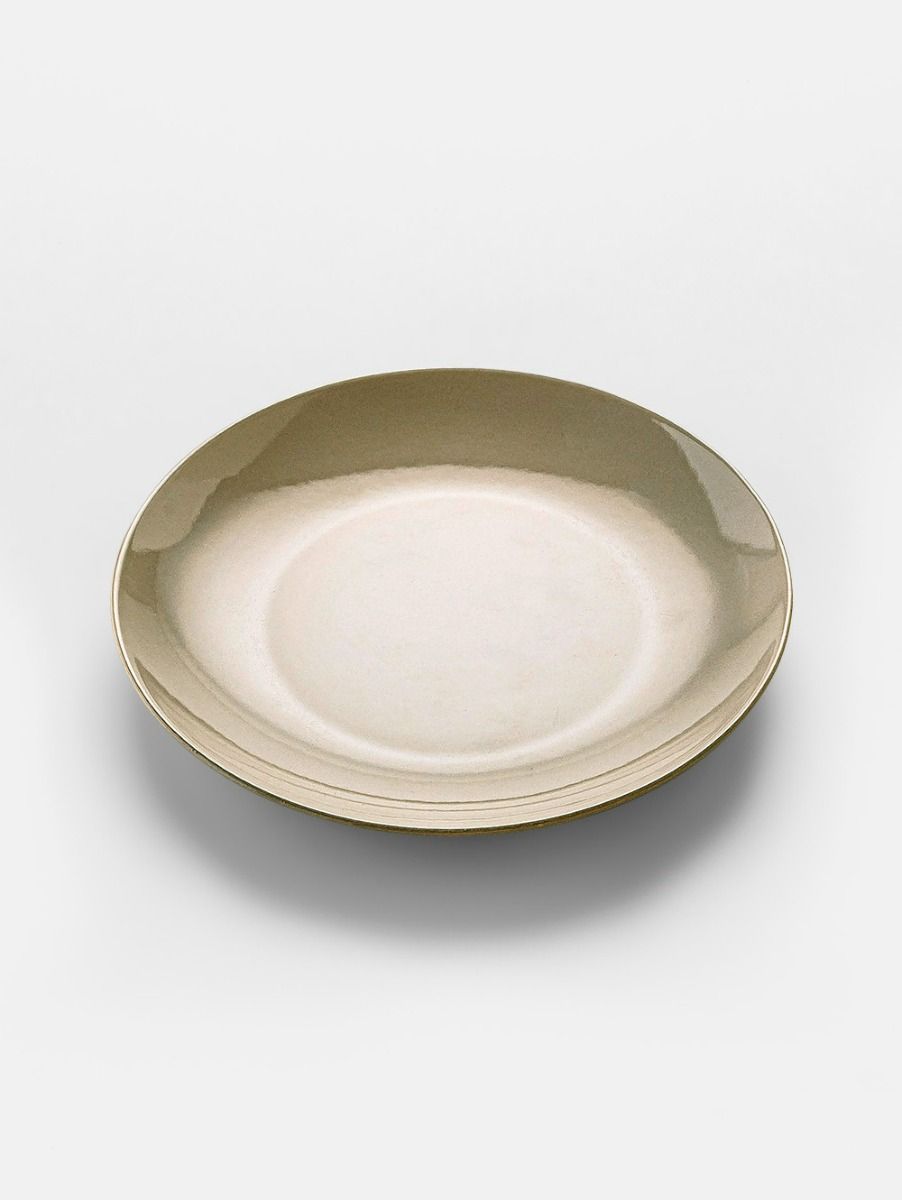 PLATO DE POSTRE TIMELESS TAUPE SET X 4