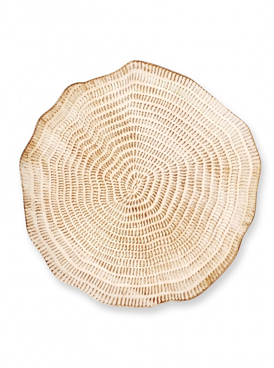 PLATO DE SITIO ORGANIC WHITE