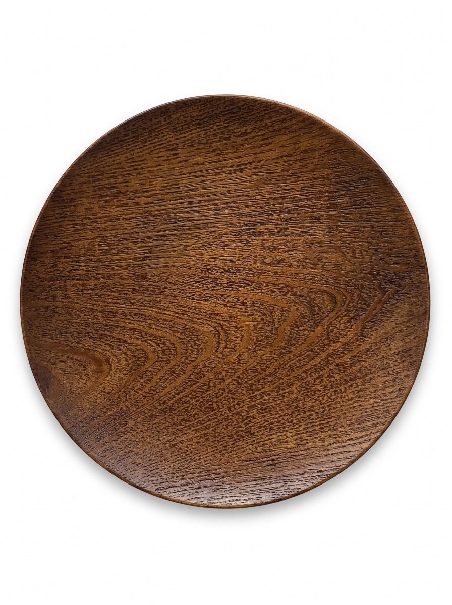 PLATO DE SITIO WOOD GRAIN