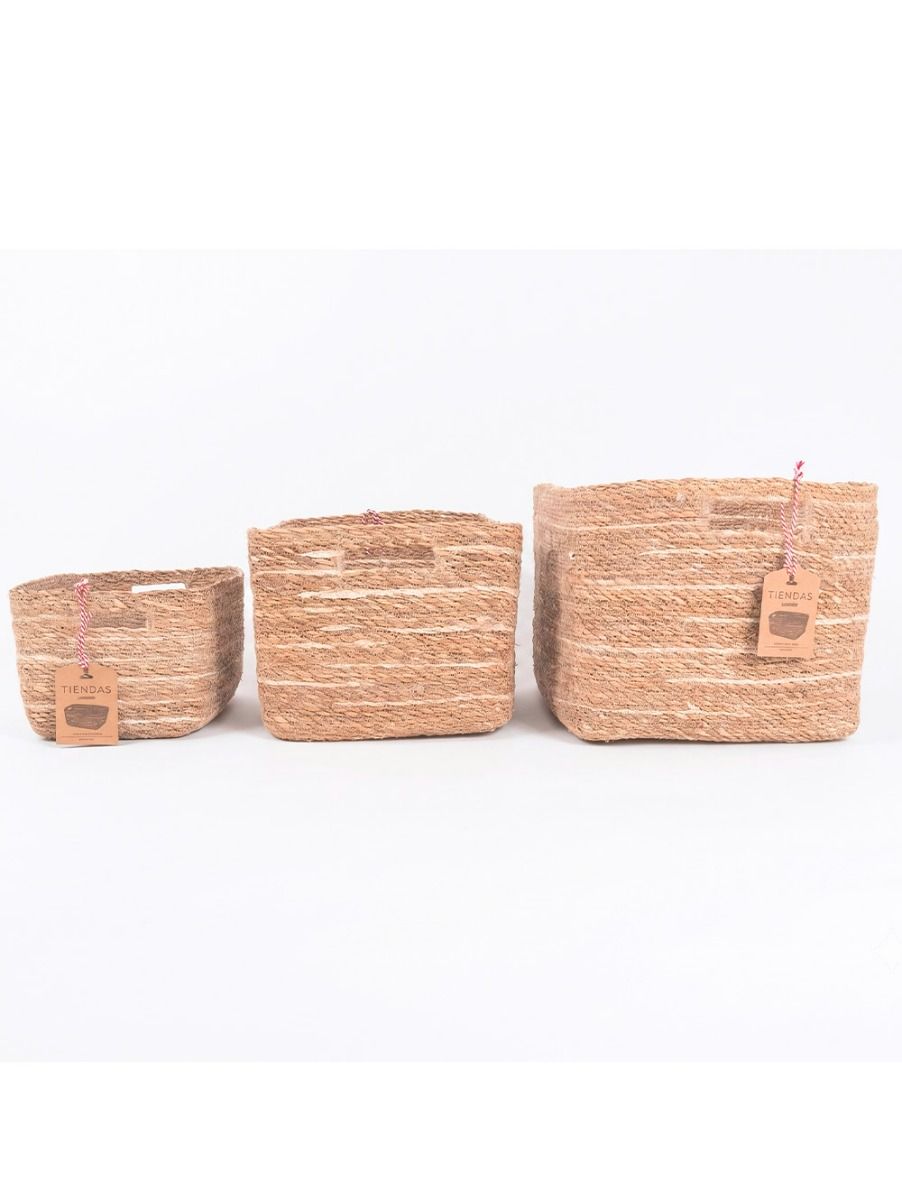 CANASTO SIMA NATURAL & WHITE S