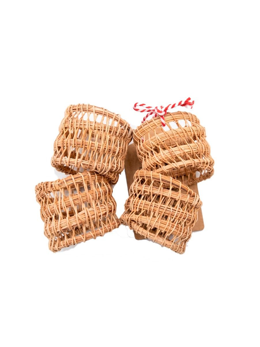 PORTASERVILLETAS NOOR NATURAL SET X 4