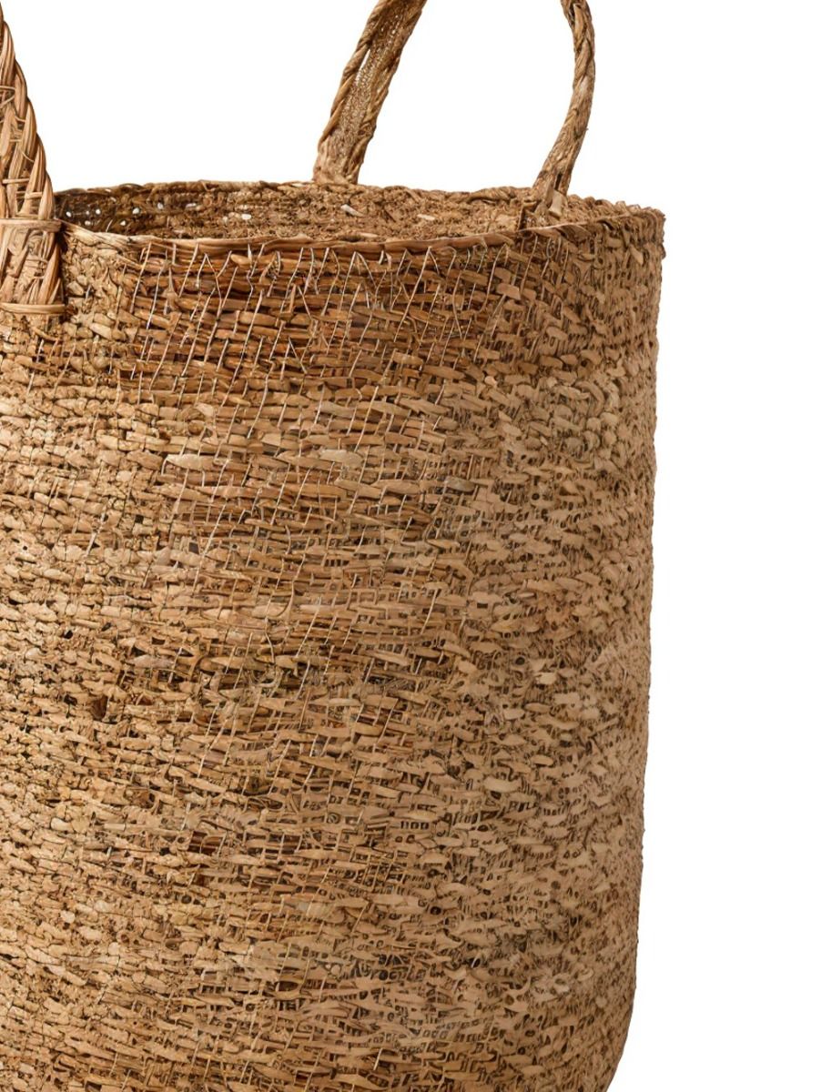 CANASTO JANNA NATURAL & WHITE M