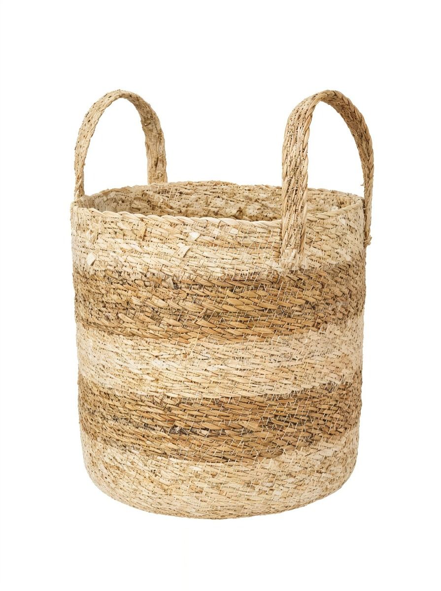 CANASTO JANNA NATURAL & WHITE S