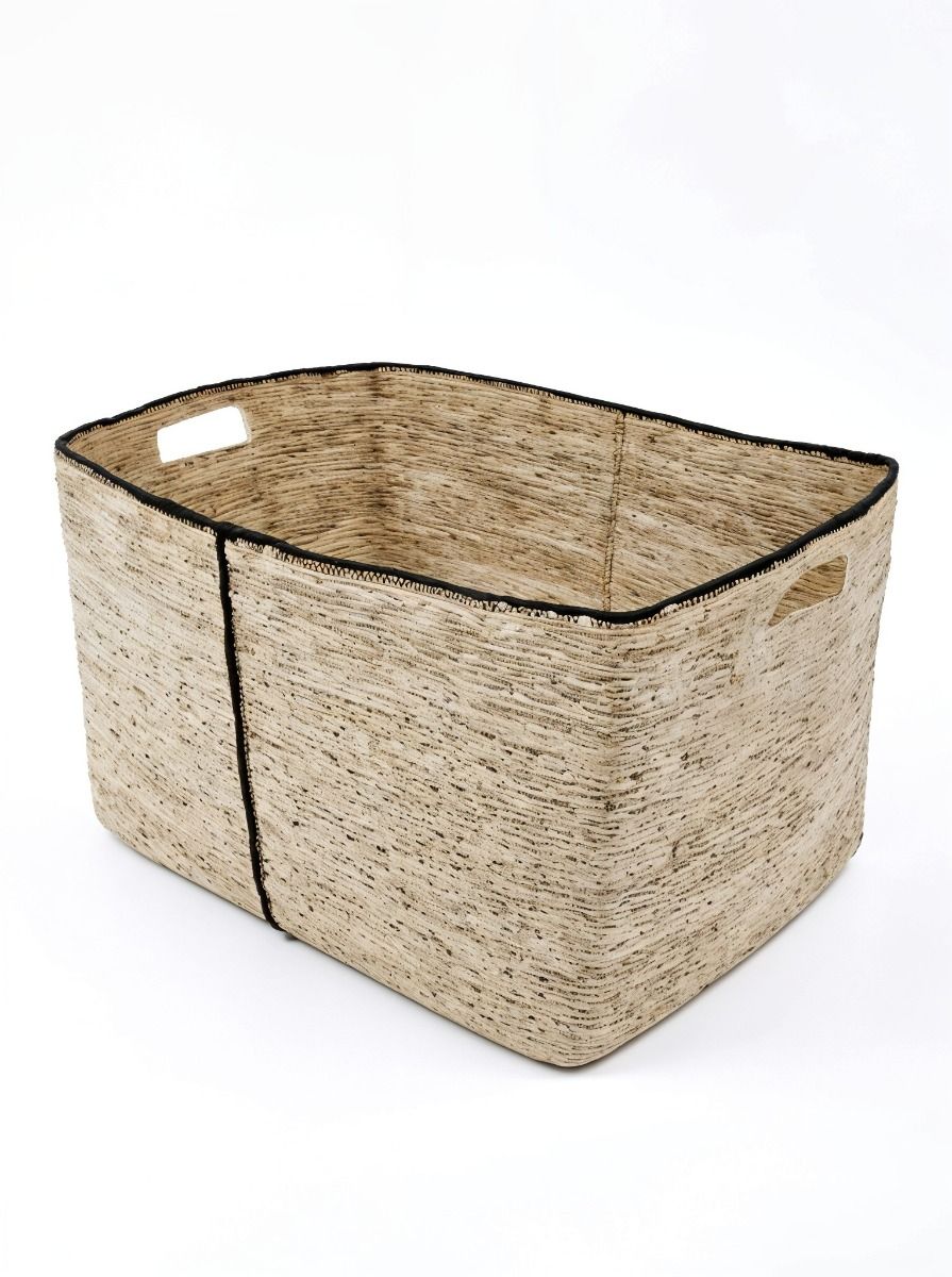 CANASTO ASHA BLACK & NATURAL M