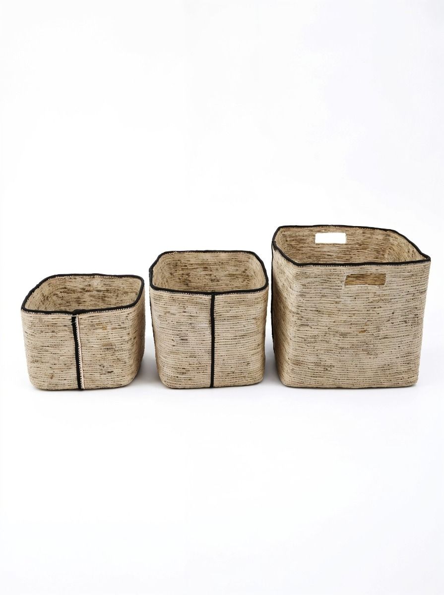 CANASTO ASHA BLACK & NATURAL S