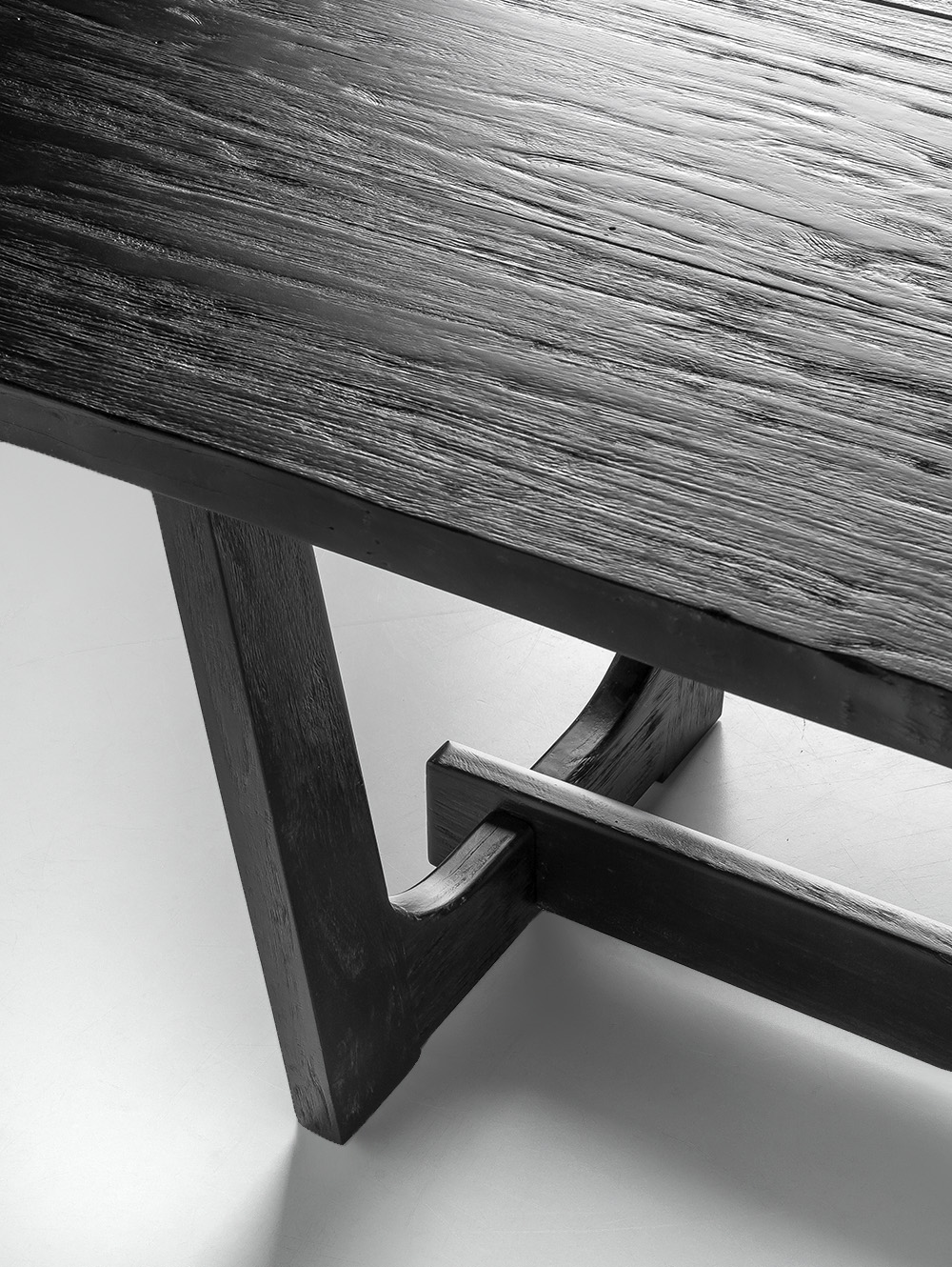 Mesa de comedor de madera negra-OSLO LUSTRE NEGRO PA 240X110-Landmark-07.jpg image number null