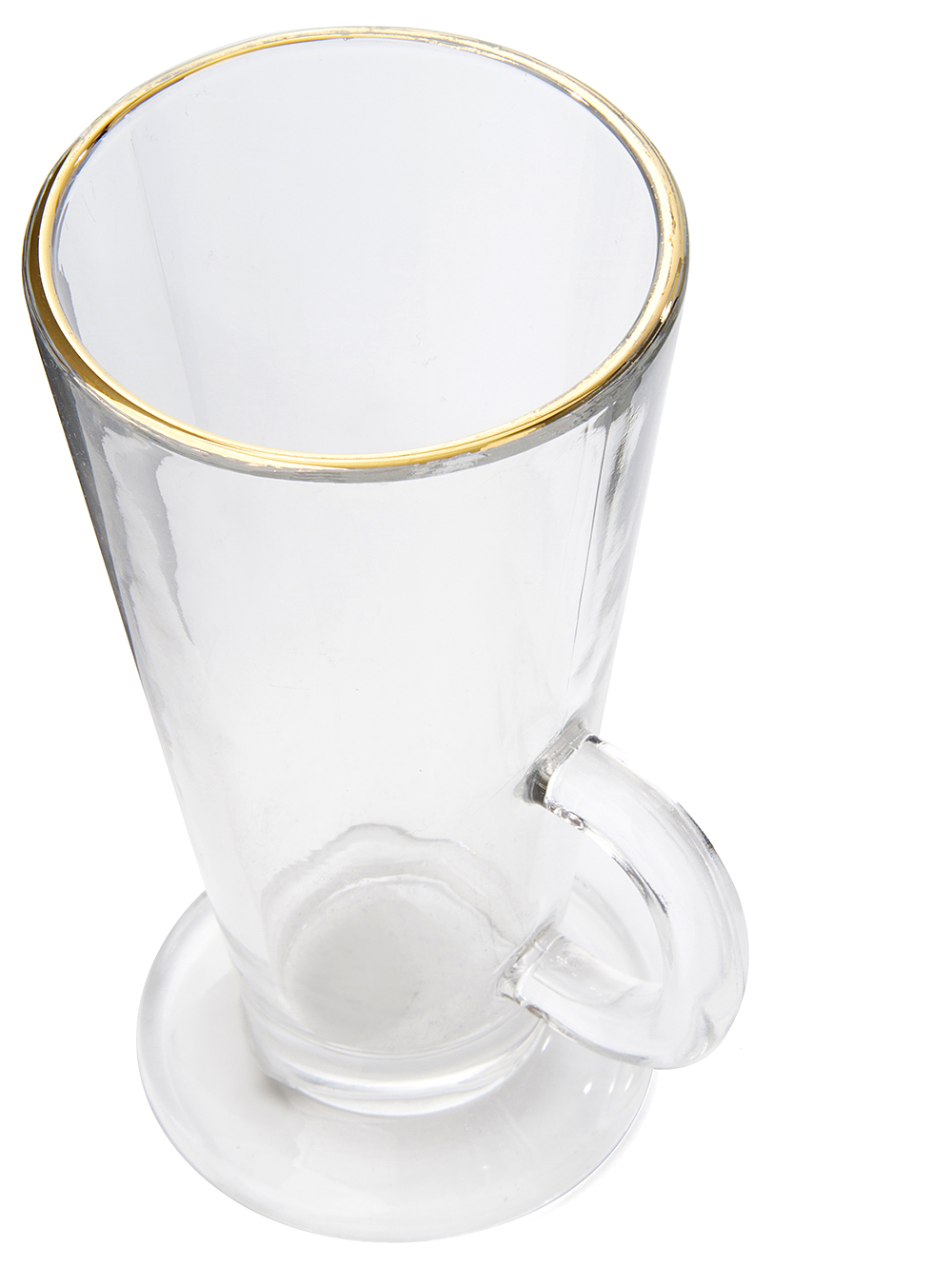 Jarro de cafe de vidrio transparente-JARRITO GOLDEN EDGE 7X14CM-Tiendas Landmark-1.jpg image number null