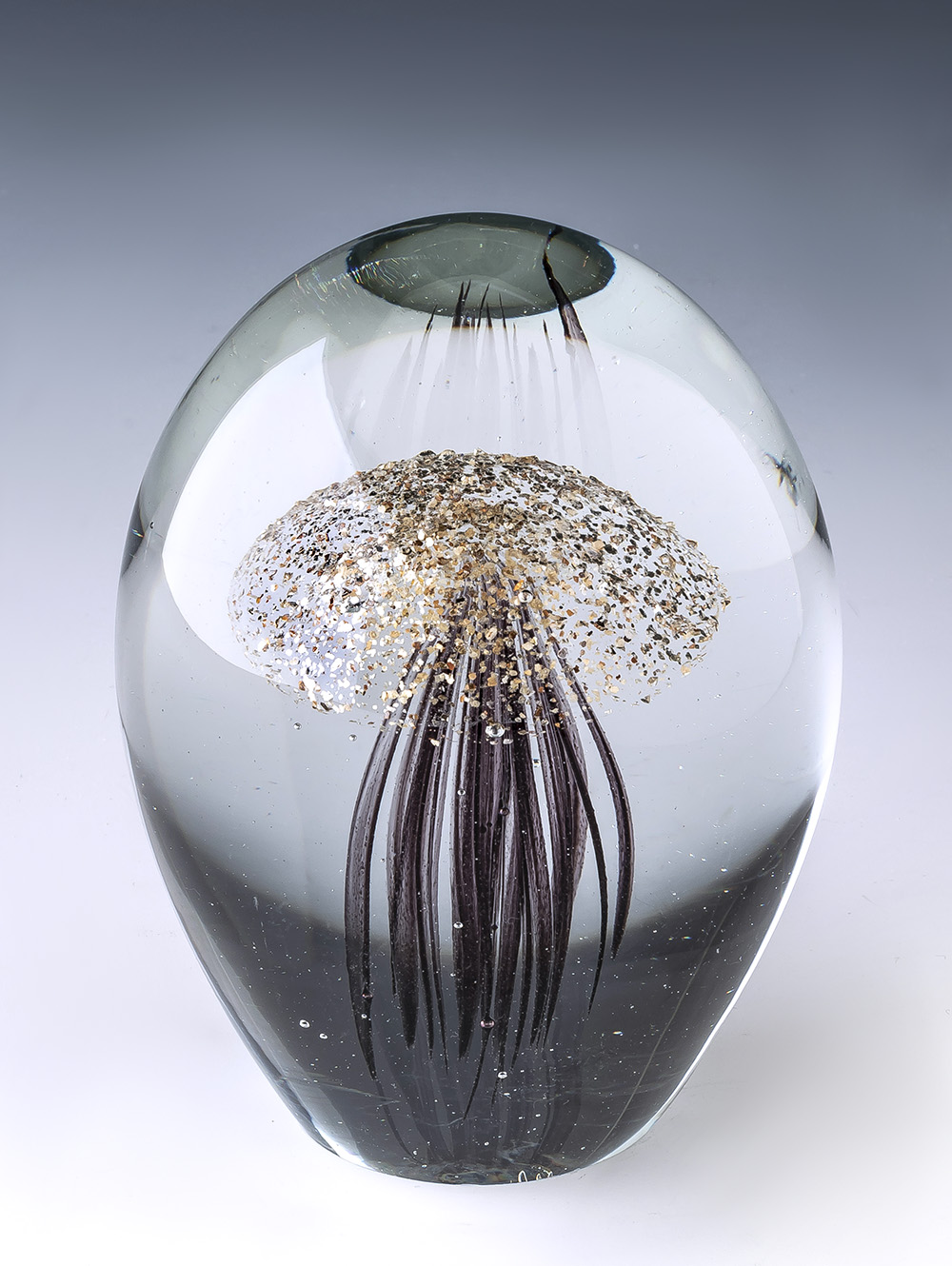 Pisapapeles de vidrio-JELLY FISH BRONZE L-Landmark-01.jpg image number null