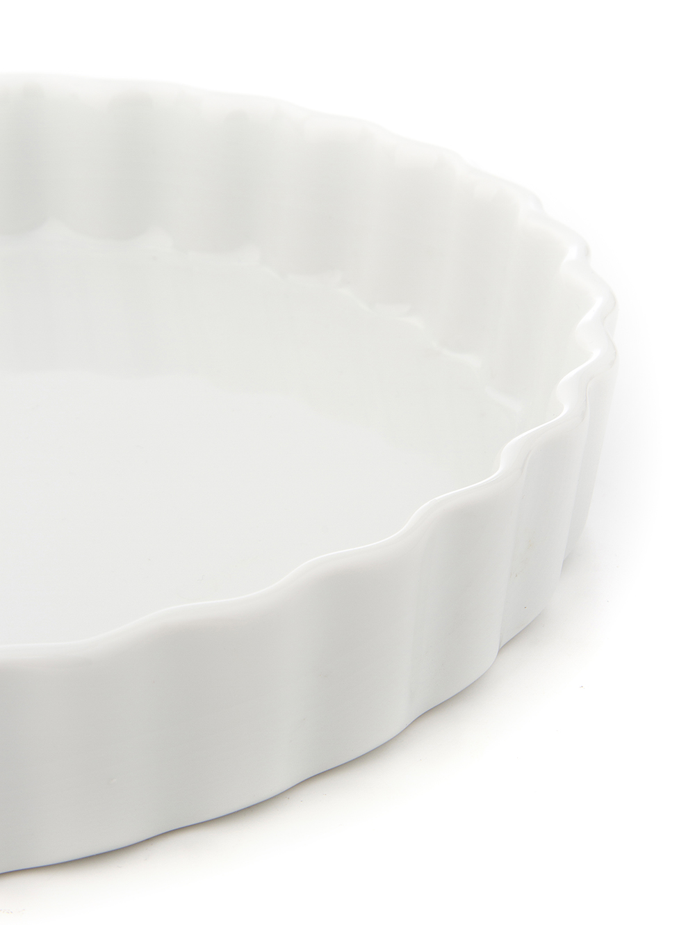 Tartera para horno de cercamica blanca-TARTERA WHITE 25 CM-Tiendas Landmark-1.jpg image number null