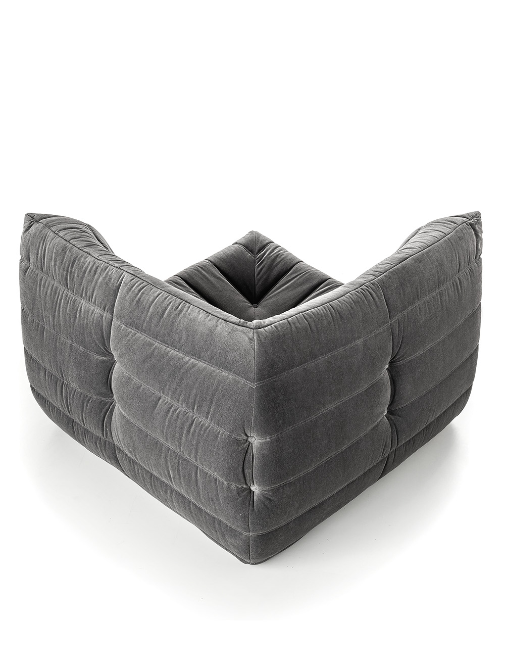 Sillon rinconero tipo puff de pana-TOGO GRIS OSCURO-Landmark-05.jpg image number null