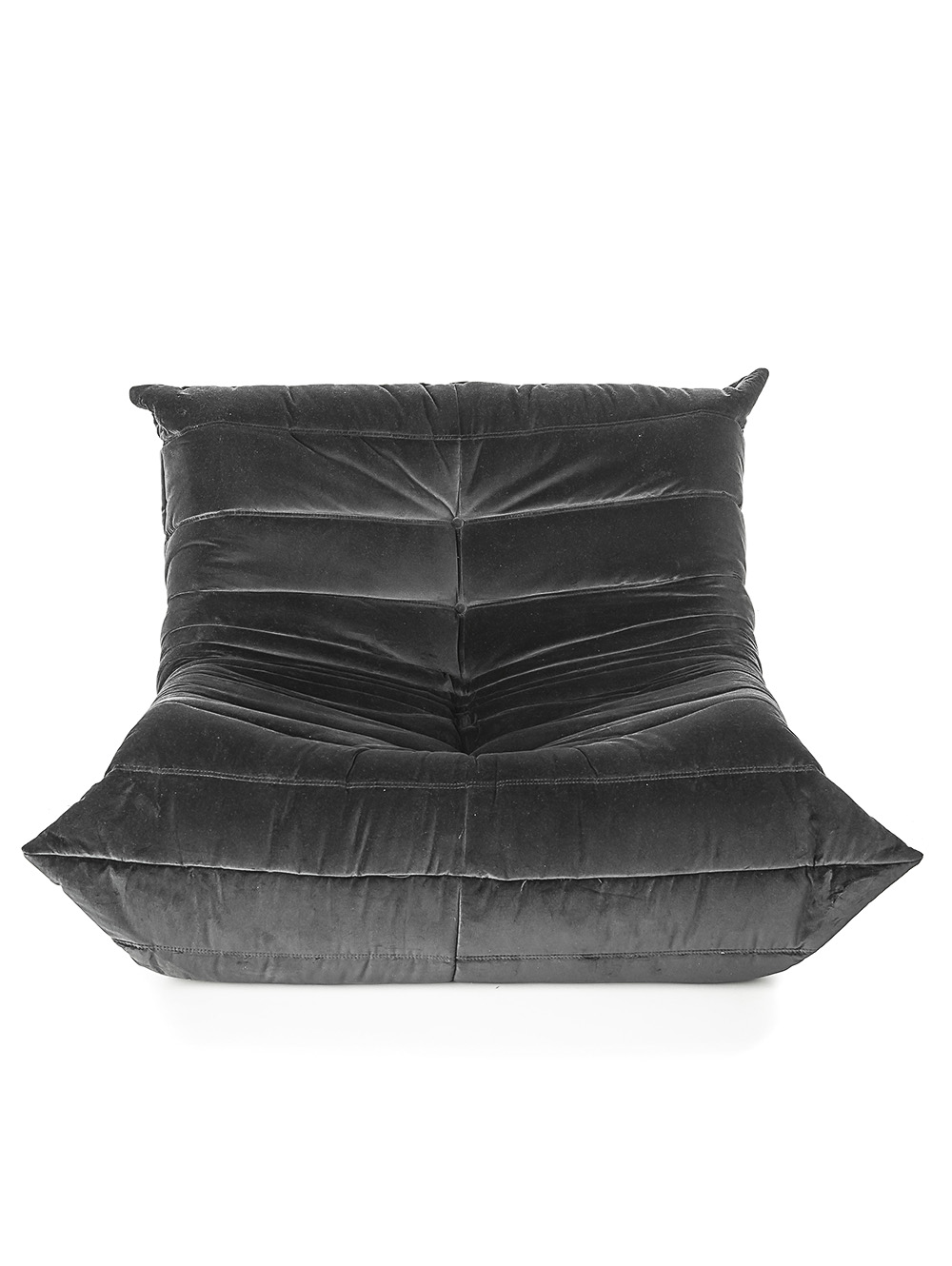 Sillon tipo puff de pana-VERDE VELVET BLACK-Landmark-02.jpg image number null