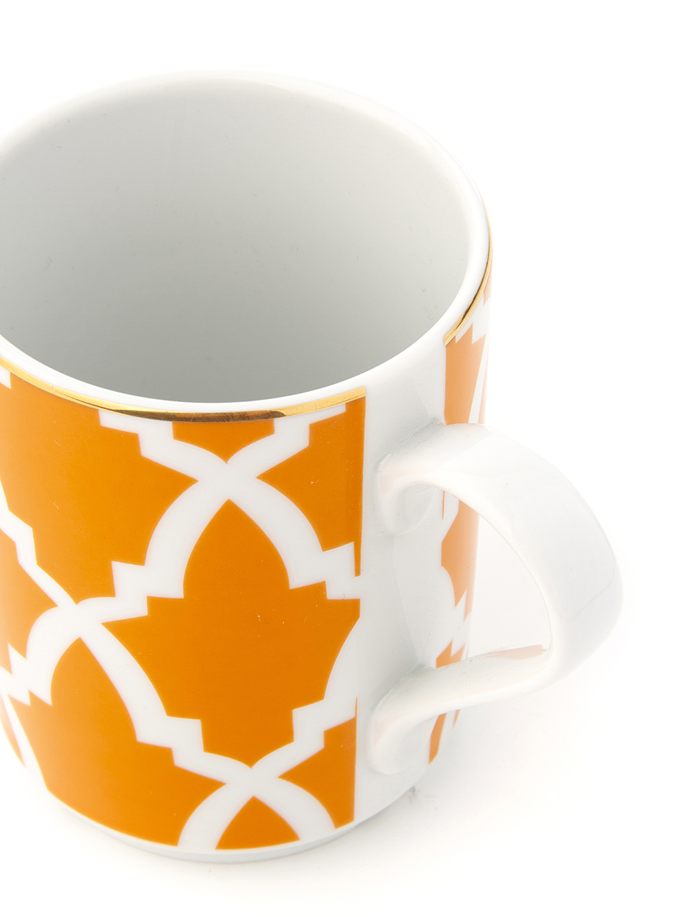 Taza naranja de diseÃ±o marroqui-MUG MOROCCO ORANGE-Tiendas Landmark-1.jpg image number null