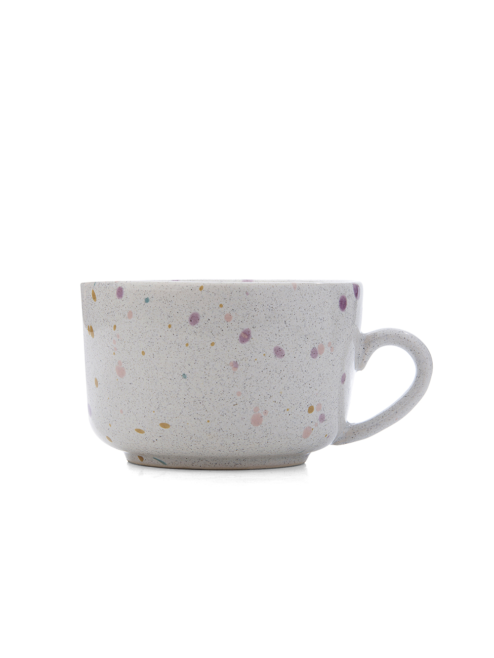 TAZA N3 BLANCO PIEDRA SALP MULTICOLOR PASTEL image number null