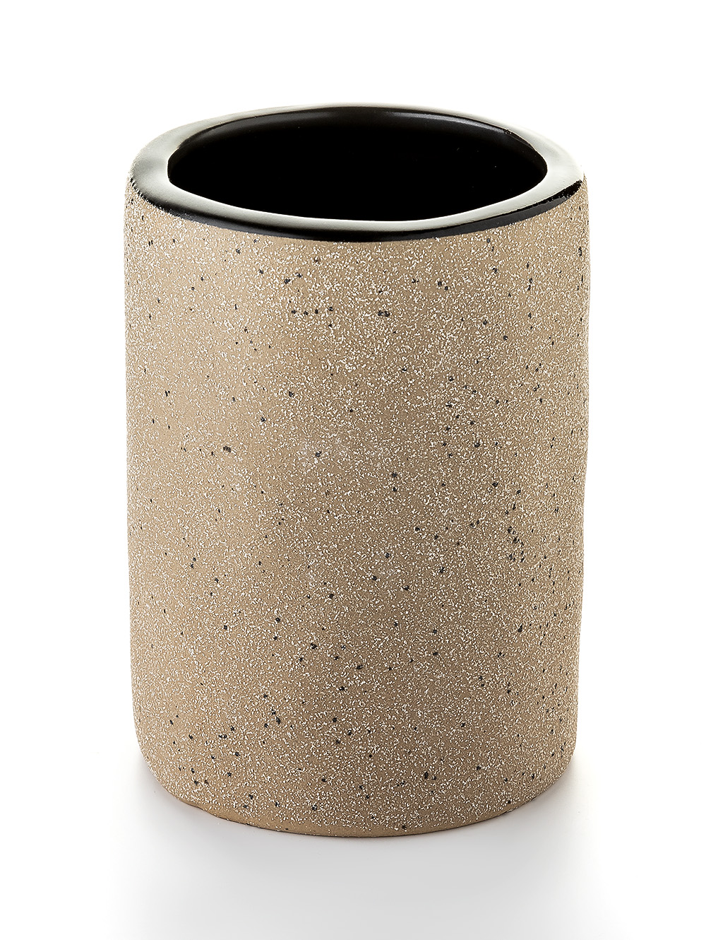 VASO PORTA CEPILLO DE DIENTES MIAMI SAND POLYRESIN image number null