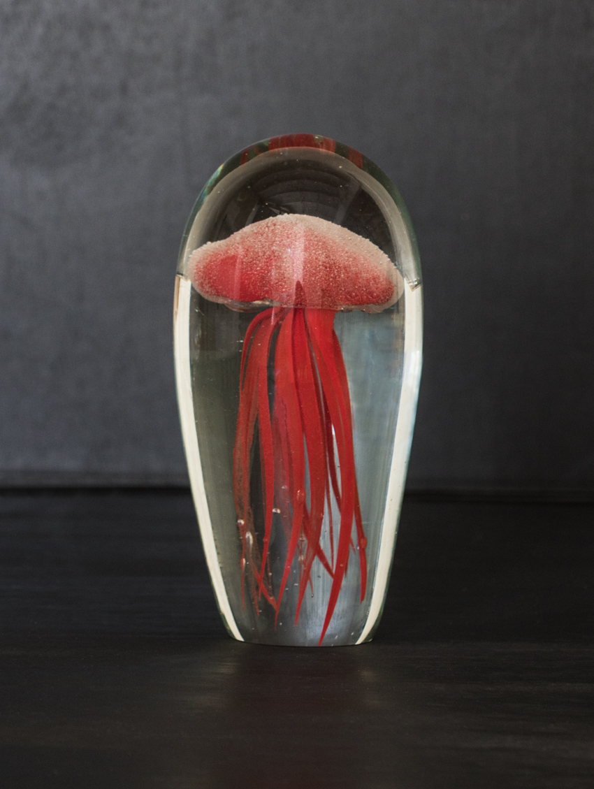 PISAPAPELES JELLY FISH ROJO 9.5*5.5*18cm image number null