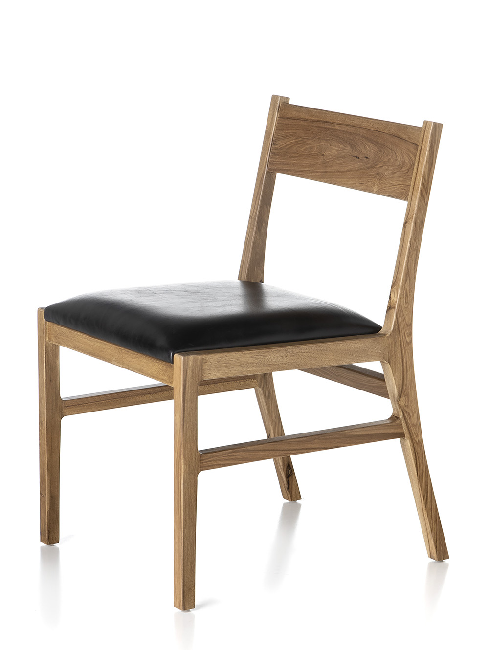 Silla de madera con asiento tapizado-SUD PETIRIBI CUERO NEGRO-Landmark-00.jpg image number null