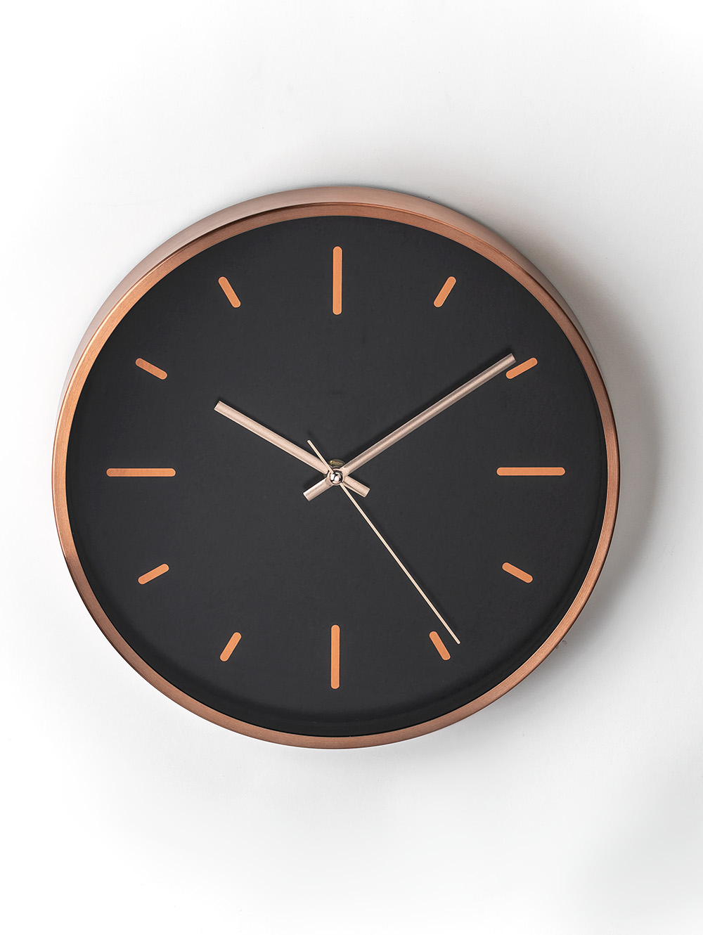 Reloj de pared redondo negro y cobre-BOISE D30-TiendasLandmark-05.jpg image number null