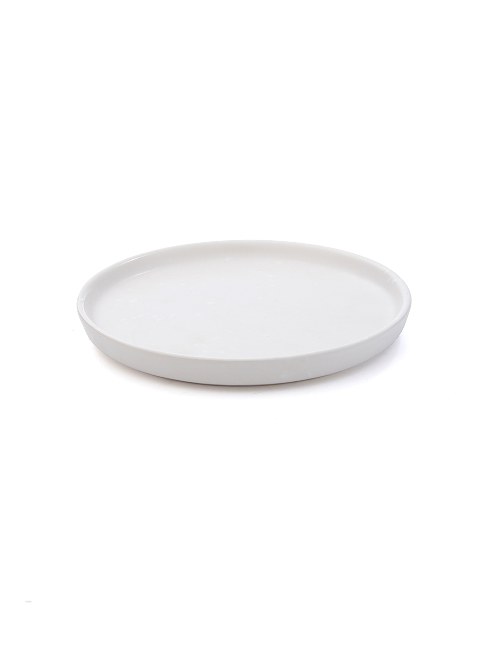 PLATO POSTRE VARSOVIA BLANCO MATE SALP BRILLANTE image number null