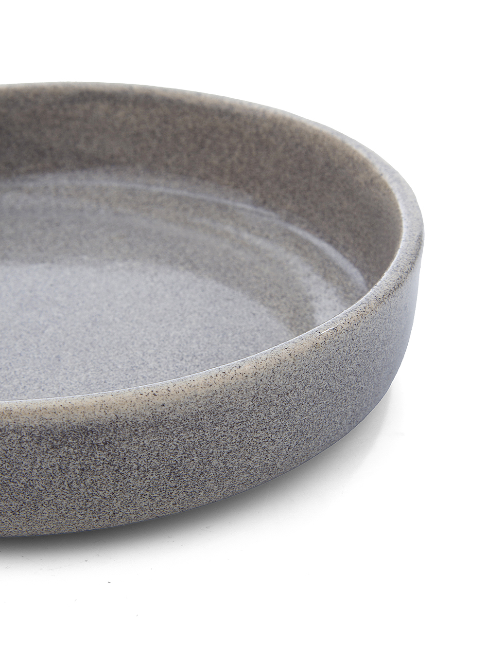 Plato hondo de ceramica gris-PLATO HONDO NIZA GRIS PIEDRA-Tiendas Landmark-1.jpg image number null