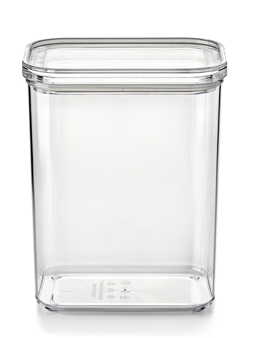 FRASCO HERMETICO RECTANGULAR CLEAR 2.7L-FONDA-1.jpg image number null