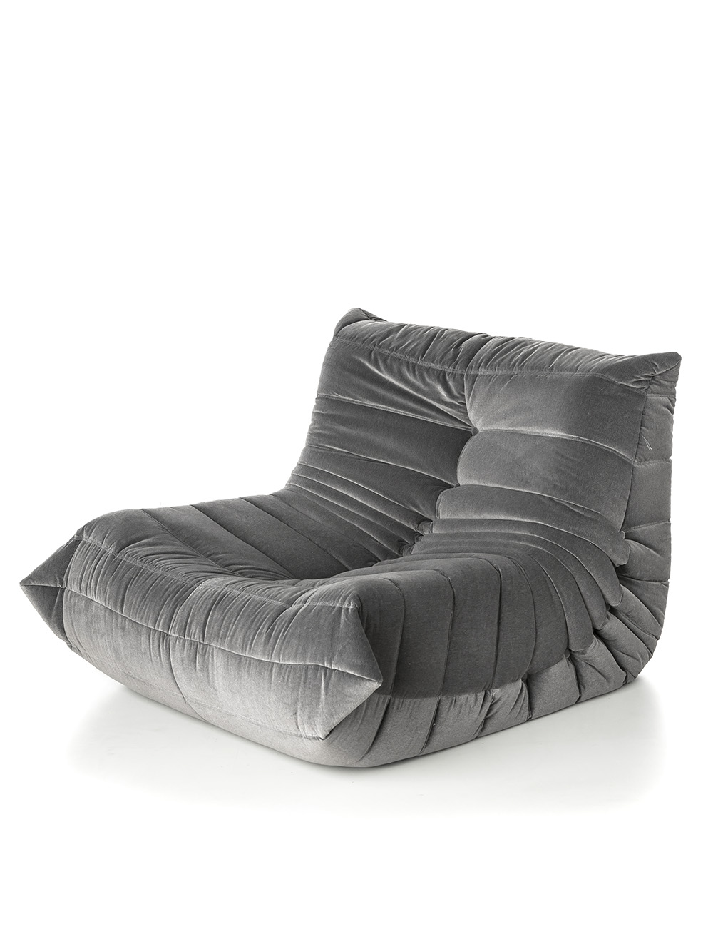 SILLON TOGO VELVET GRIS GRAFITO image number null