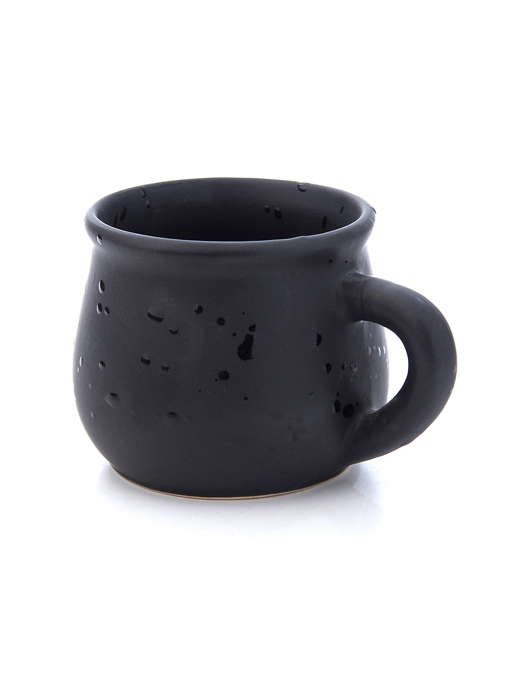 Taza de ceramica negra-TAZA VARSOVIA N2 NEGRO MATE SALP BRILLANTE-Tiendas Landmark-2.jpg image number null